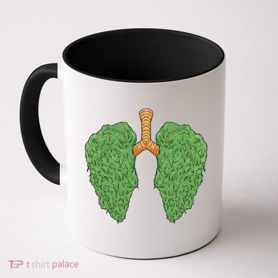 Weed Lung Marijuana Funny Coffee Mug