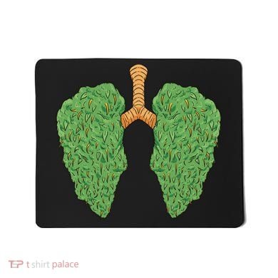 Weed Lung Marijuana Funny Mousepad