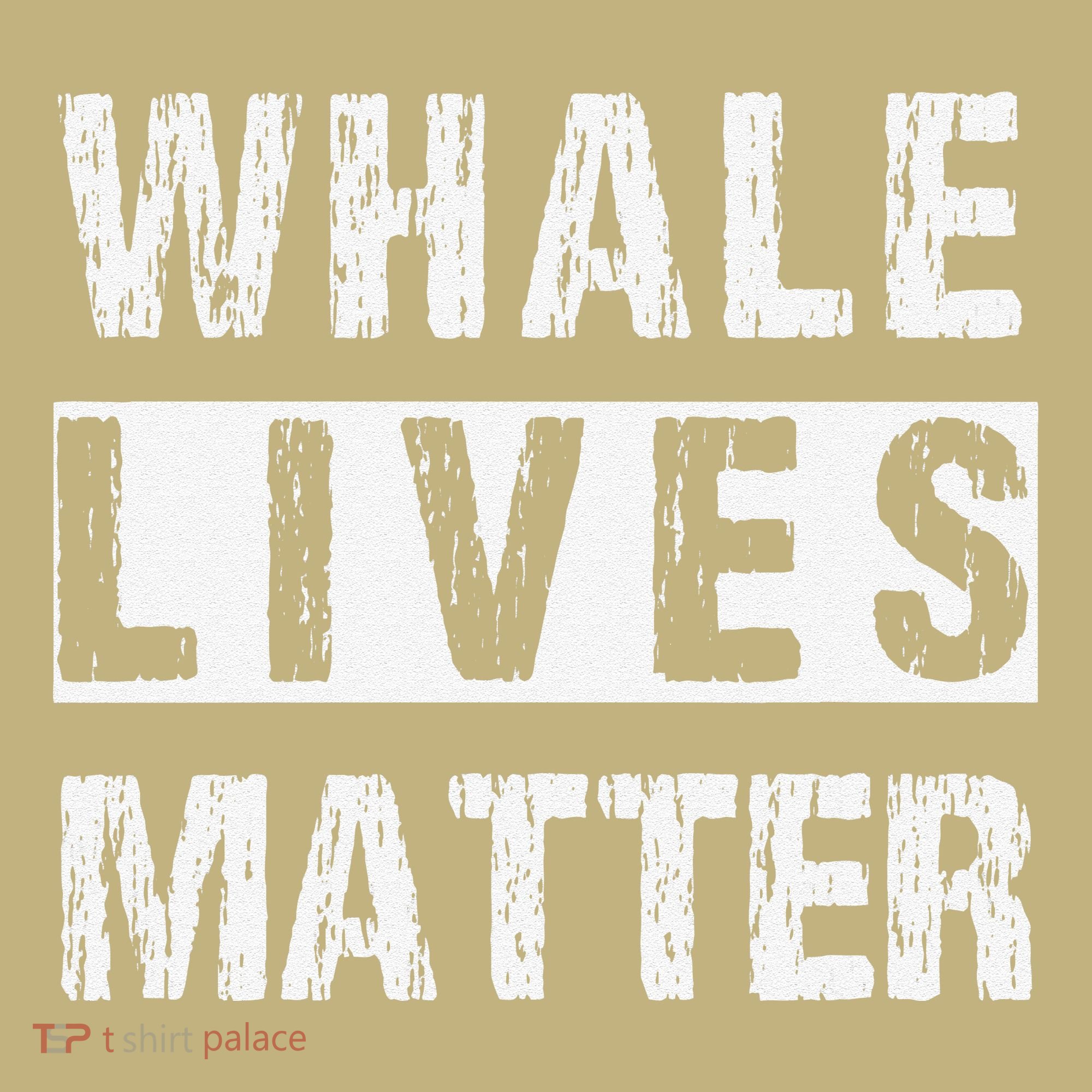 Whale Lives Matter Whales Funny Marine Biology Biologist Kids T-Shirt