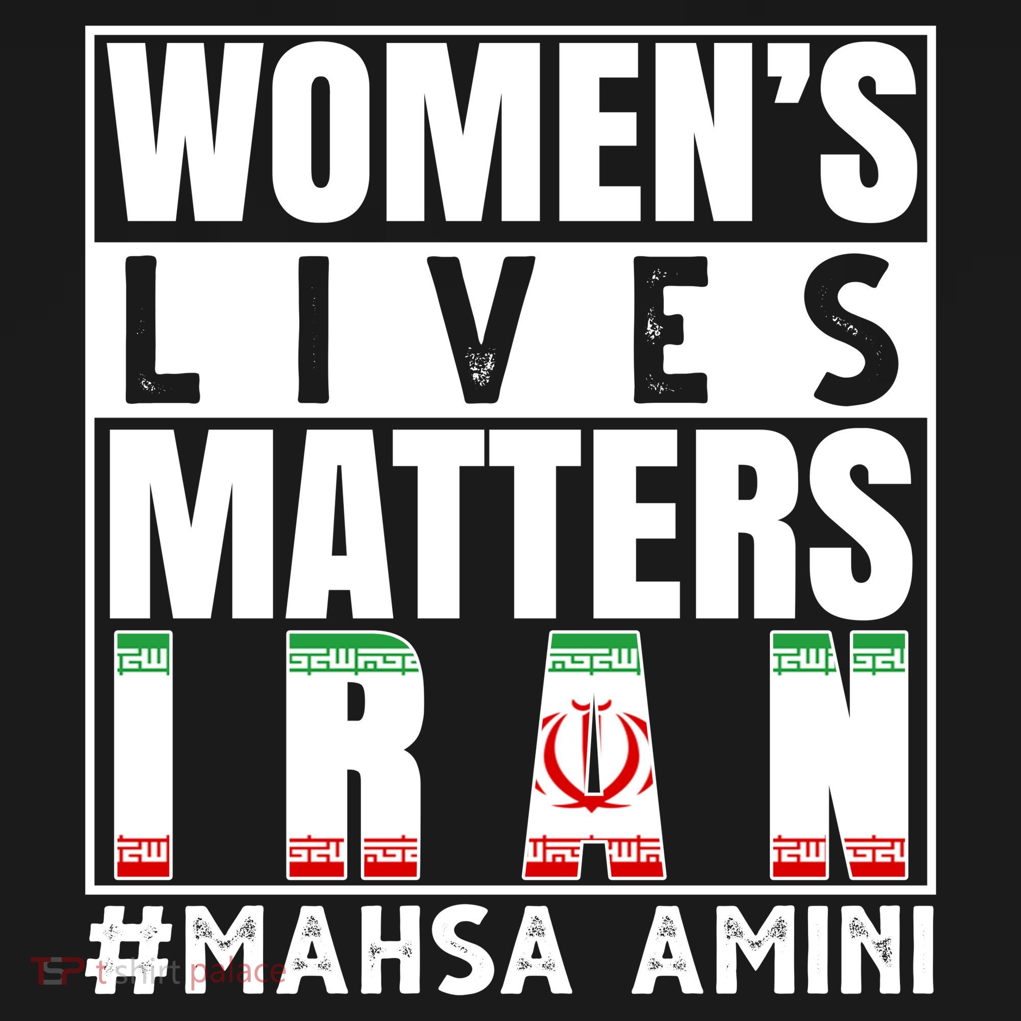 Women's Lives Matter Mahsa Amini Iran Support Doggie Tank