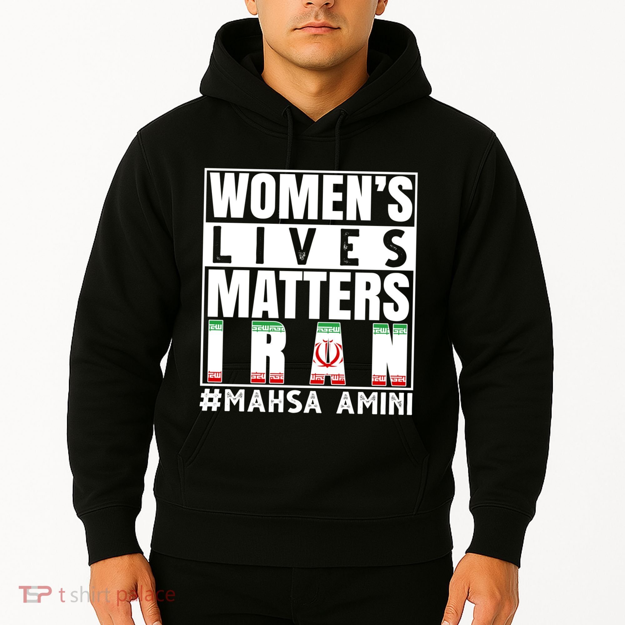 Women's Lives Matter Mahsa Amini Iran Support Hoodie