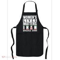 Women's Lives Matter Mahsa Amini Iran Support Apron thumb 0