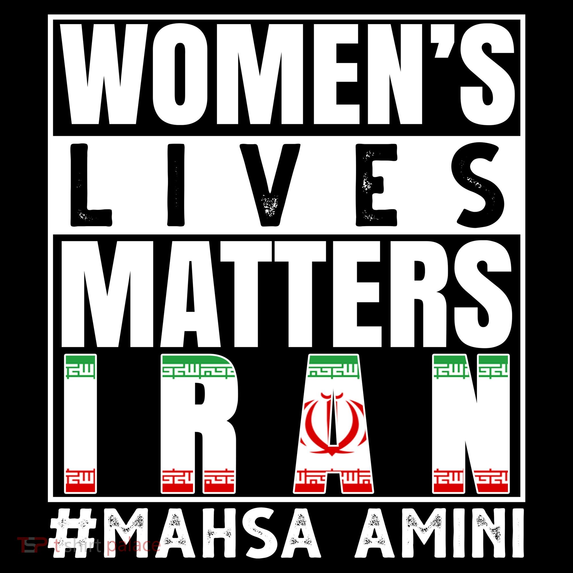 Women's Lives Matter Mahsa Amini Iran Support Apron