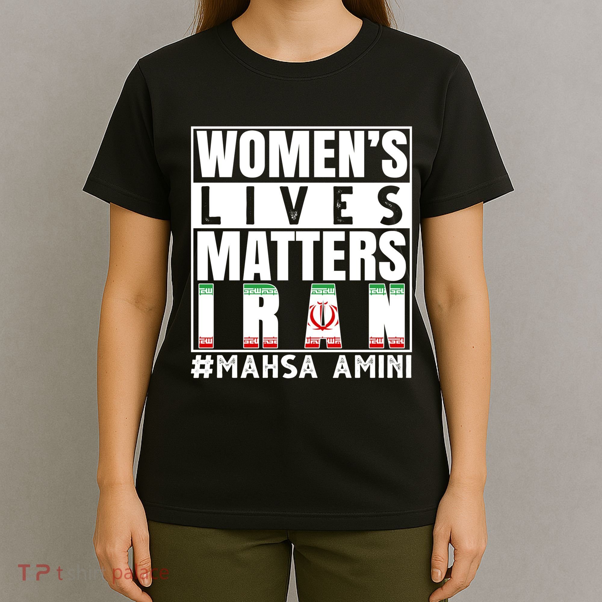 Women's Lives Matter Mahsa Amini Iran Support T-Shirt