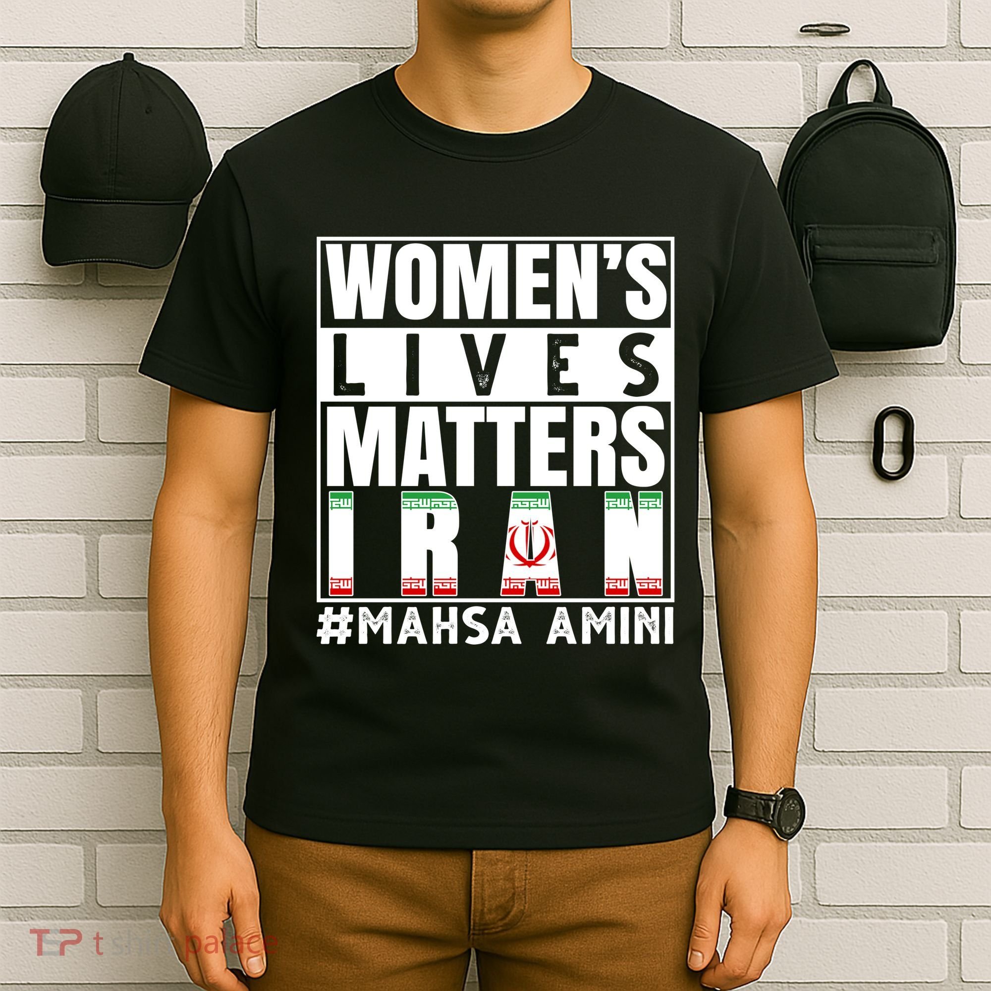 Women's Lives Matter Mahsa Amini Iran Support T-Shirt