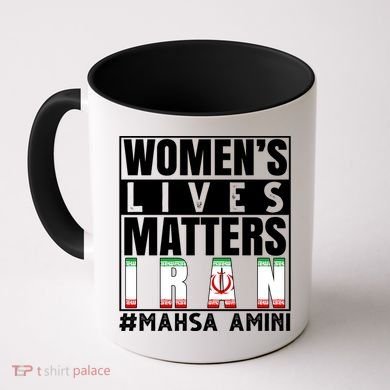 Women's Lives Matter Mahsa Amini Iran Support Coffee Mug