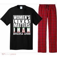 Women's Lives Matter Mahsa Amini Iran Support Pajama Set thumb 0