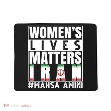 Women's Lives Matter Mahsa Amini Iran Support Mousepad