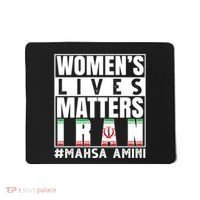 Women's Lives Matter Mahsa Amini Iran Support Mousepad thumb 0