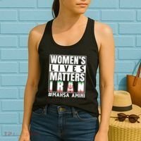 Women's Lives Matter Mahsa Amini Iran Support Women's Tank Top thumb 2