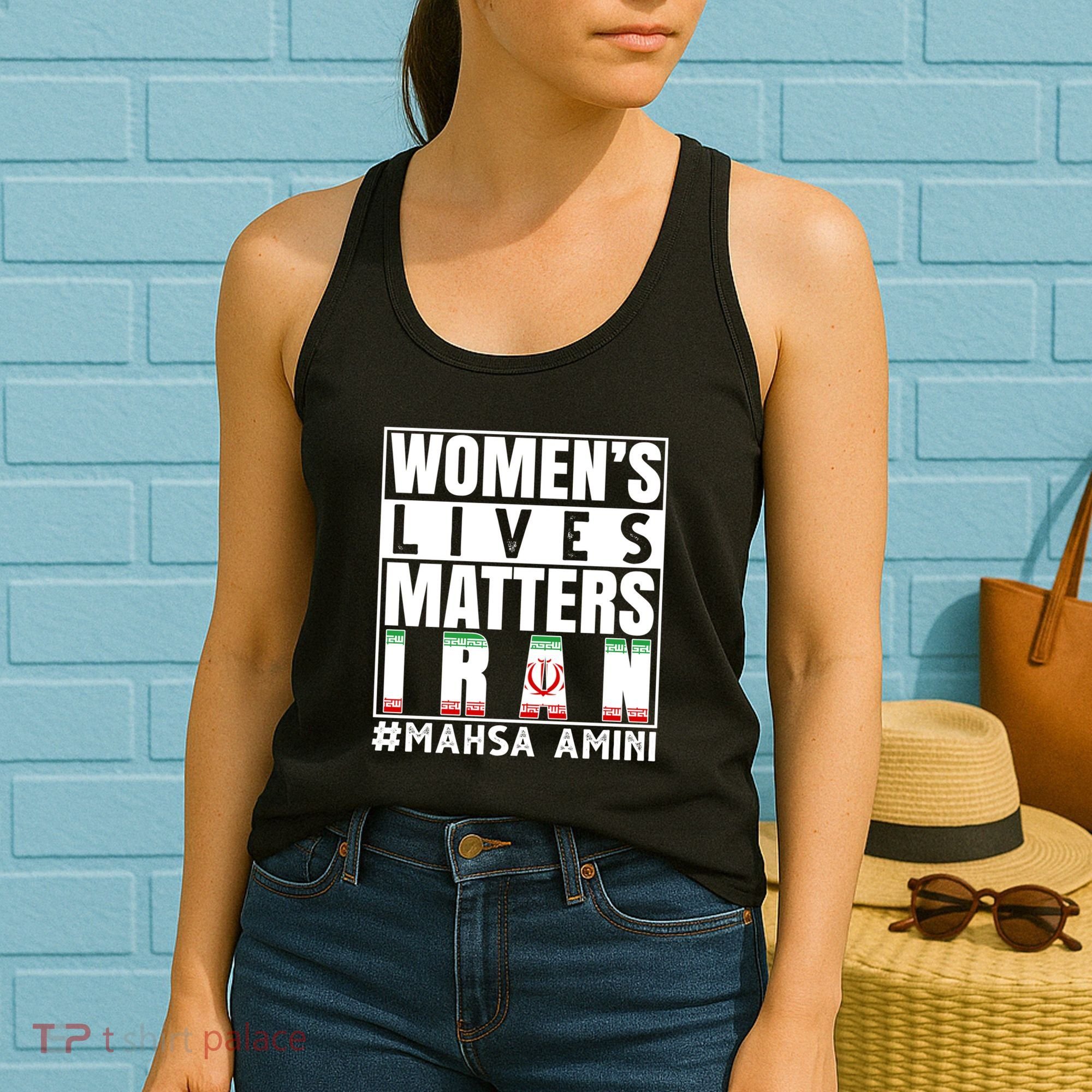 Women's Lives Matter Mahsa Amini Iran Support Women's Tank Top