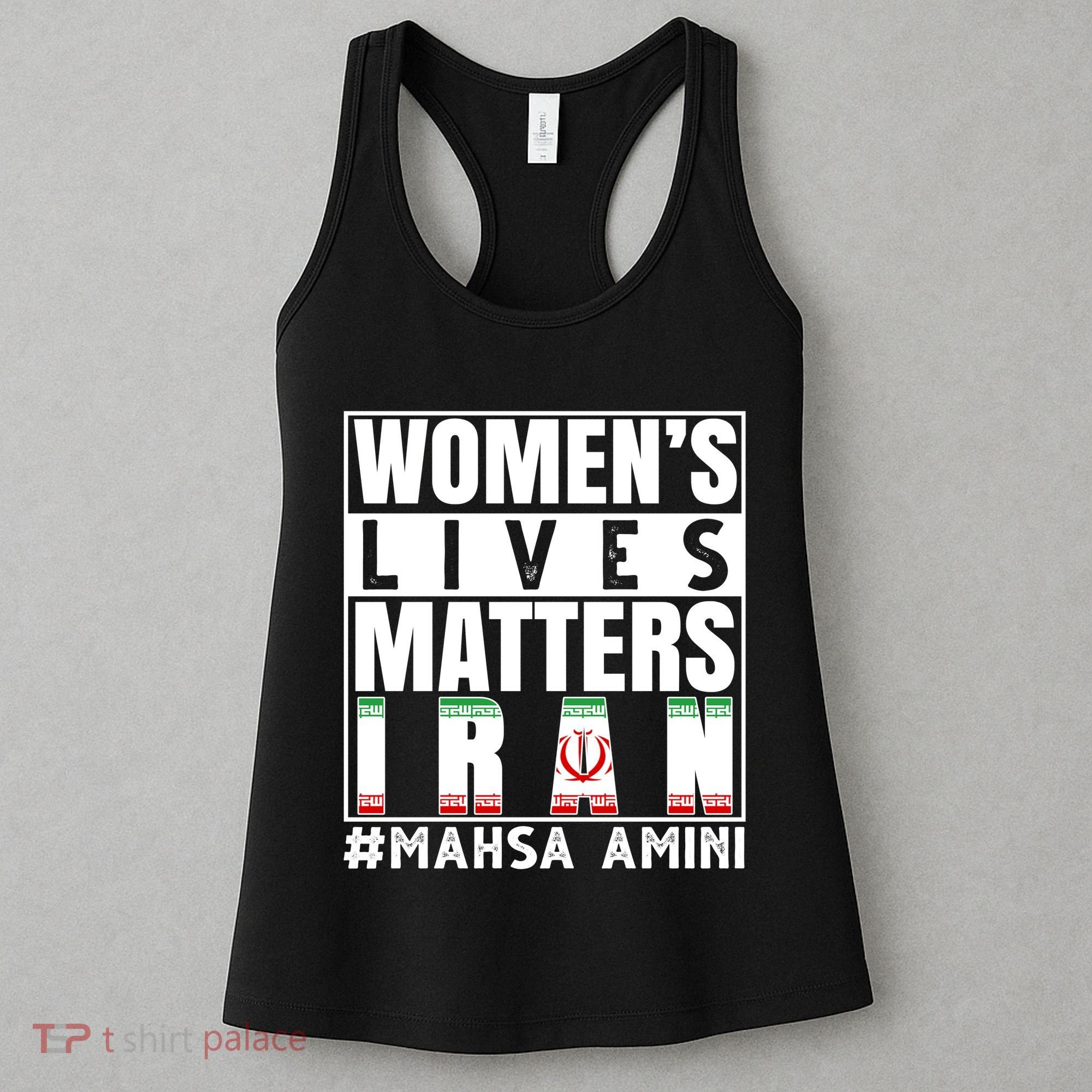 Women's Lives Matter Mahsa Amini Iran Support Women's Tank Top