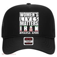 Women's Lives Matter Mahsa Amini Iran Support Hat thumb 0