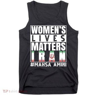 Women's Lives Matter Mahsa Amini Iran Support Tank Top