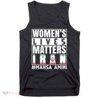 Women's Lives Matter Mahsa Amini Iran Support Tank Top thumb 0