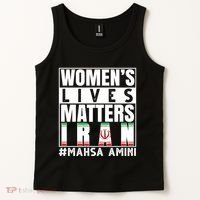 Women's Lives Matter Mahsa Amini Iran Support Tank Top thumb 2