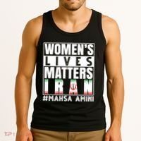 Women's Lives Matter Mahsa Amini Iran Support Tank Top thumb 3