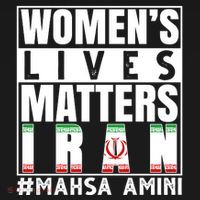 Women's Lives Matter Mahsa Amini Iran Support Women's T-Shirt thumb 6