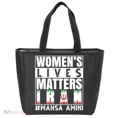 Women's Lives Matter Mahsa Amini Iran Support Tote Bag
