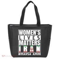 Women's Lives Matter Mahsa Amini Iran Support Tote Bag thumb 0
