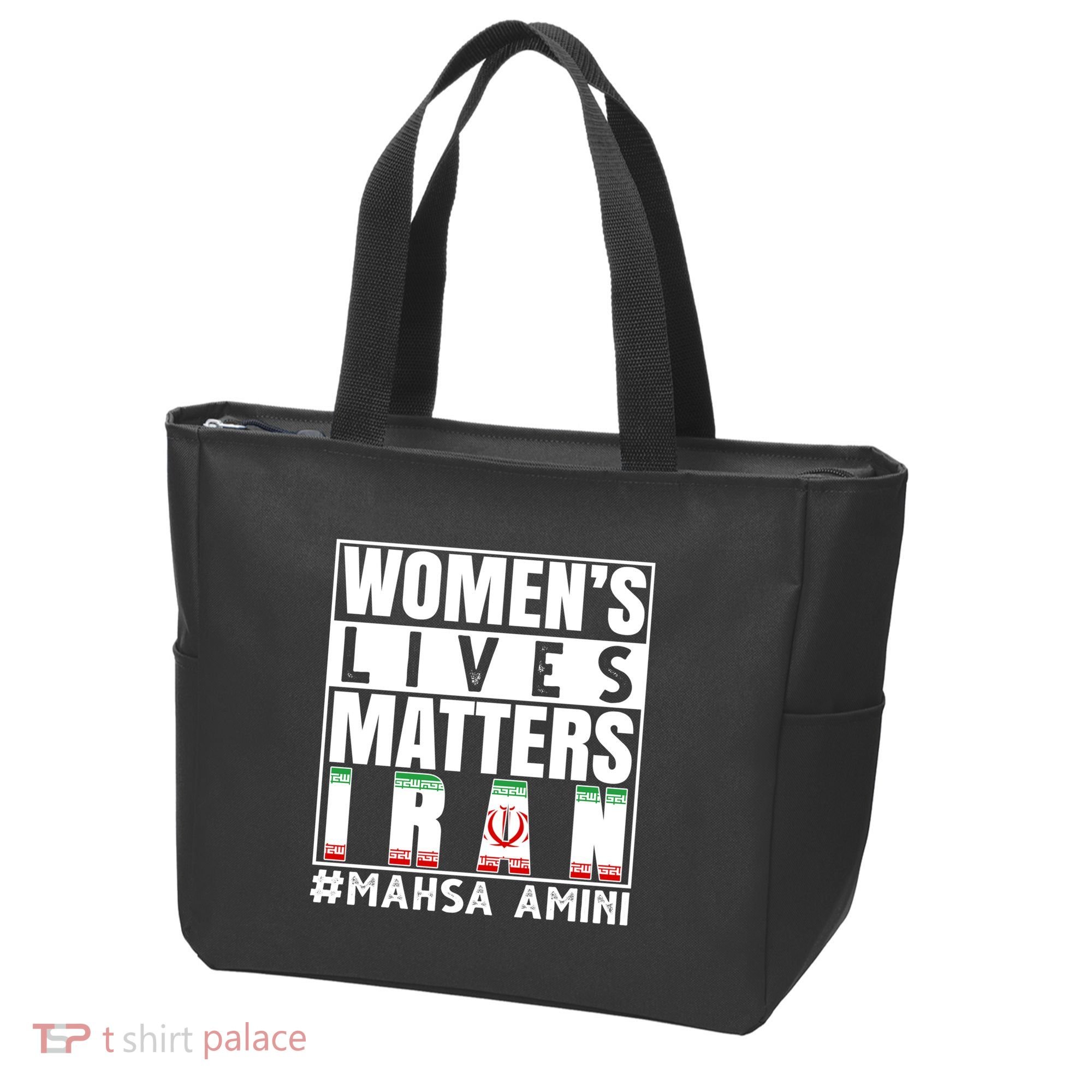 Women's Lives Matter Mahsa Amini Iran Support Tote Bag