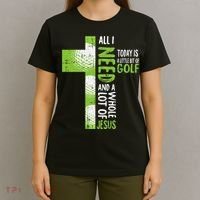 Whole Lot Of Jesus Golf Golfing Sport Lover Christian T-Shirt thumb 4