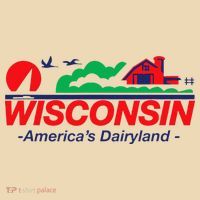 Wisconsin License Plate Americas Dairyland Tote Bag thumb 4