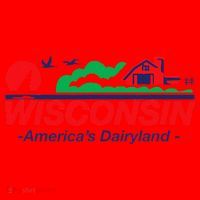 Wisconsin License Plate Americas Dairyland Santa Hat thumb 1