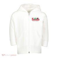 Wisconsin License Plate Americas Dairyland Toddler Zip Fleece Hoodie thumb 0