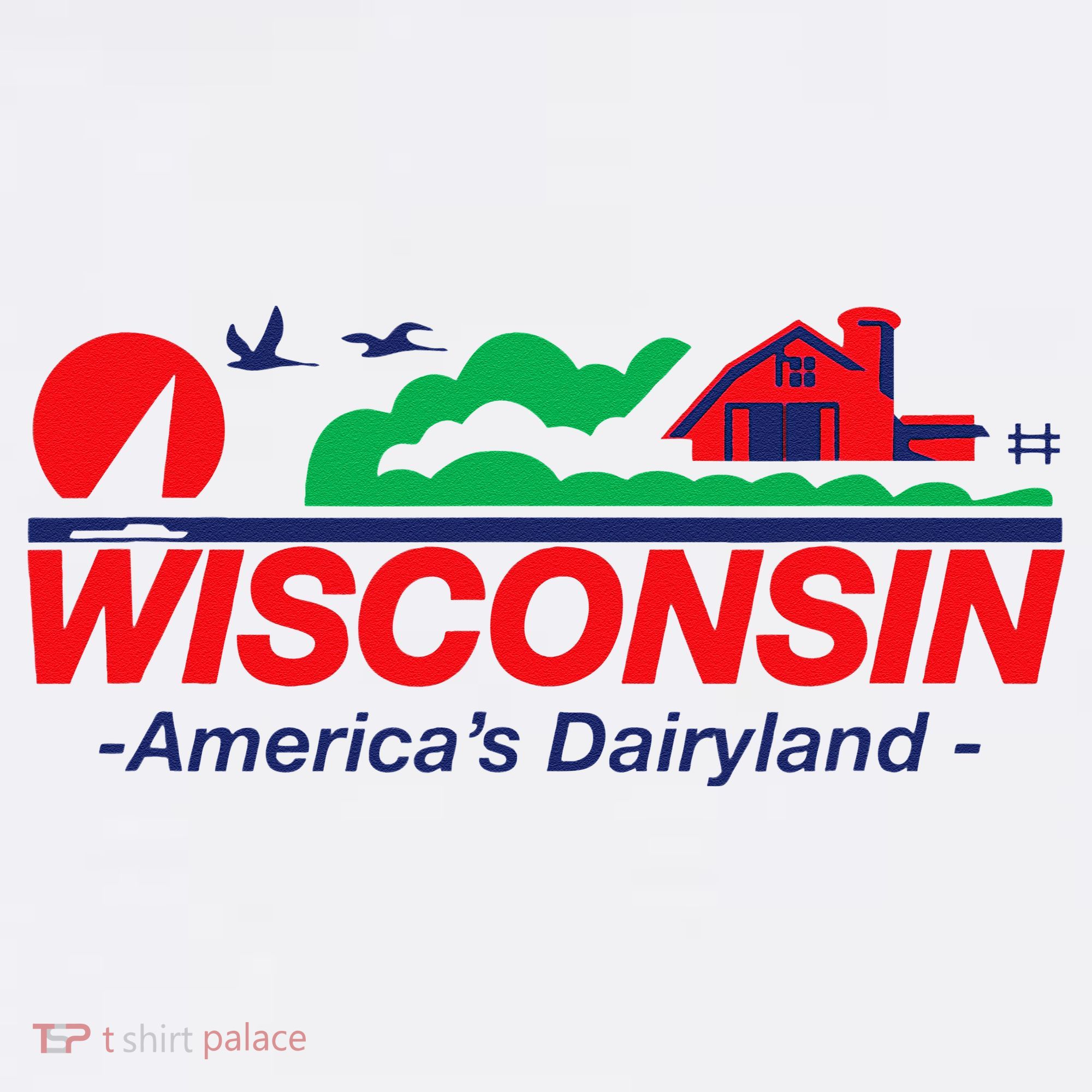 Wisconsin License Plate Americas Dairyland Women's Tank Top