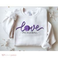 Wo Love Pickleball Pickleball Sweatshirt thumb 2