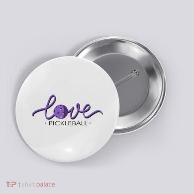 Wo Love Pickleball Pickleball Button