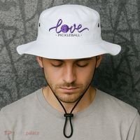 Wo Love Pickleball Pickleball Bucket Hat thumb 2