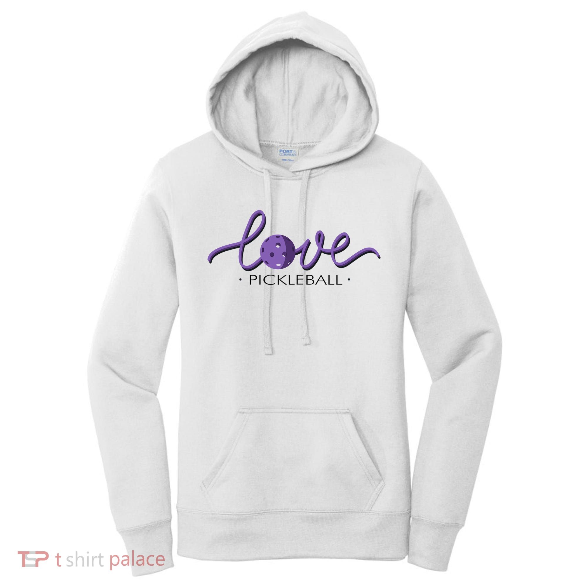 Wo Love Pickleball Pickleball Women's Hoodie