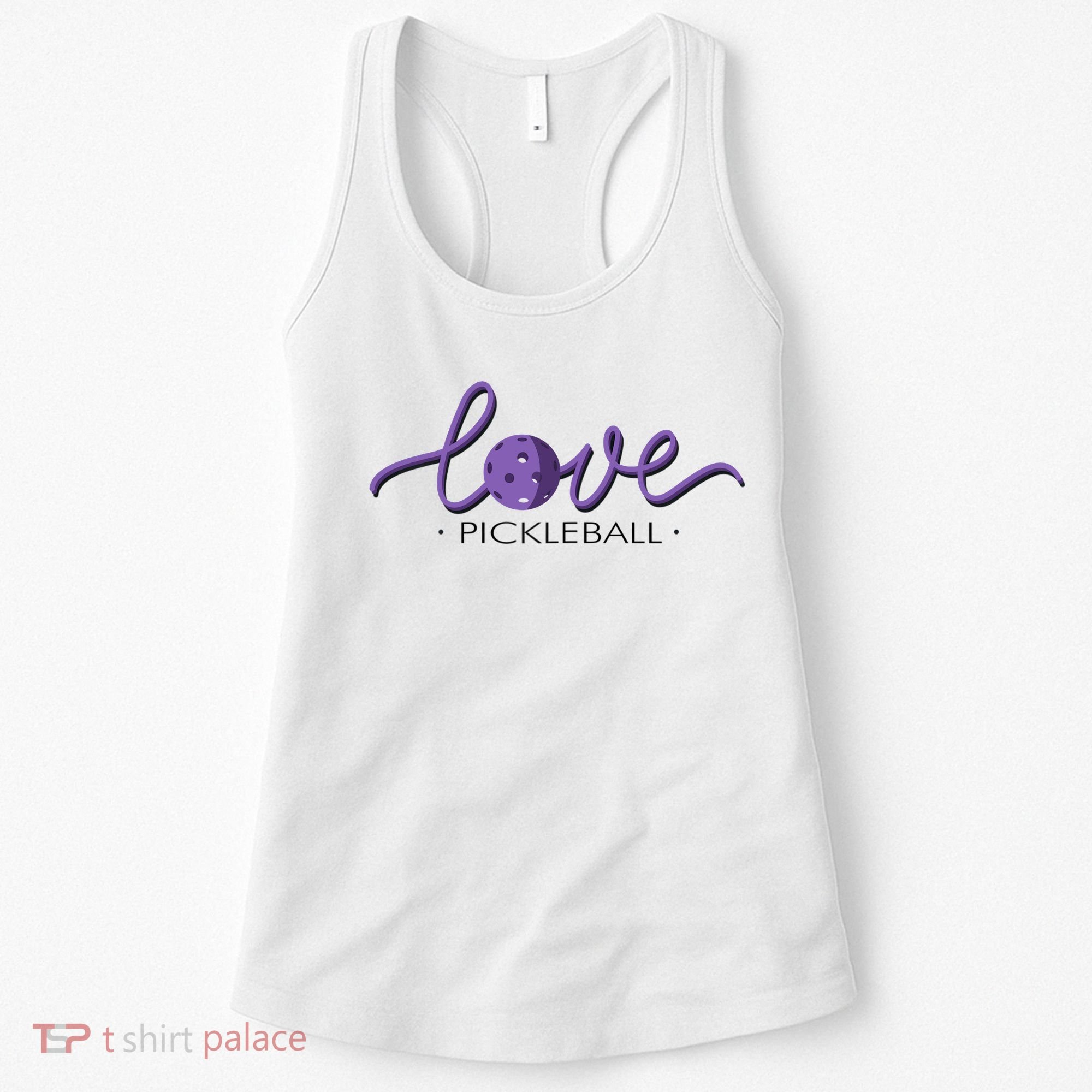 Wo Love Pickleball Pickleball Women's Tank Top