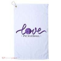 Wo Love Pickleball Pickleball Golf Towel thumb 0