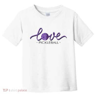 Wo Love Pickleball Pickleball Toddler T-Shirt