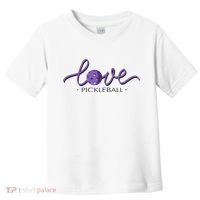 Wo Love Pickleball Pickleball Toddler T-Shirt thumb 0