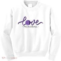 Wo Love Pickleball Pickleball Kids Sweatshirt thumb 0
