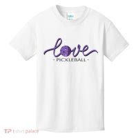 Wo Love Pickleball Pickleball Kids T-Shirt thumb 0
