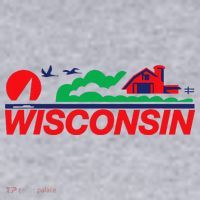 Wisconsin License Plate Women's Sweatshirt thumb 2