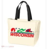 Wisconsin License Plate Tote Bag thumb 3