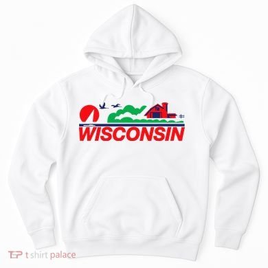 Wisconsin License Plate Hoodie
