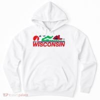 Wisconsin License Plate Hoodie thumb 0