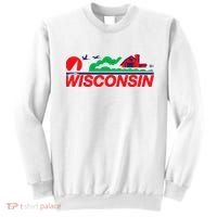 Wisconsin License Plate Sweatshirt thumb 0