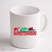 Wisconsin License Plate Coffee Mug thumb 1