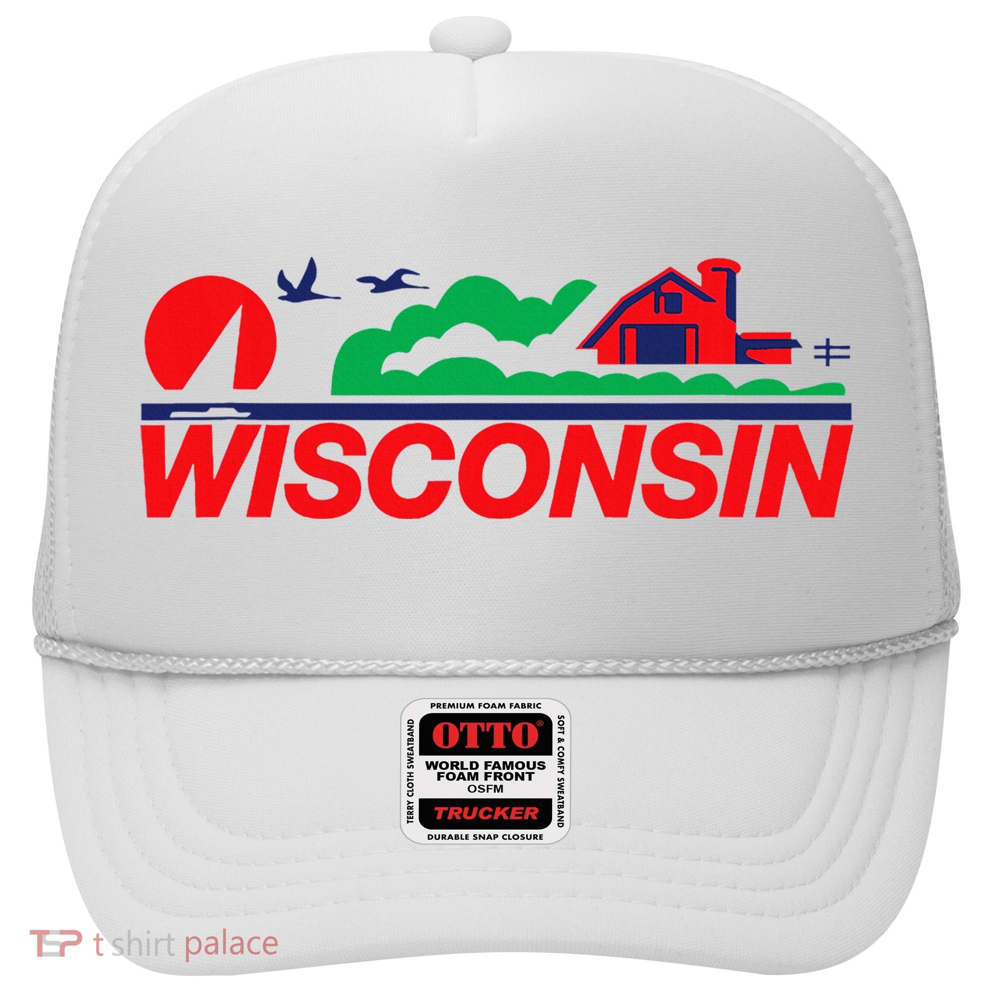 Wisconsin License Plate Hat