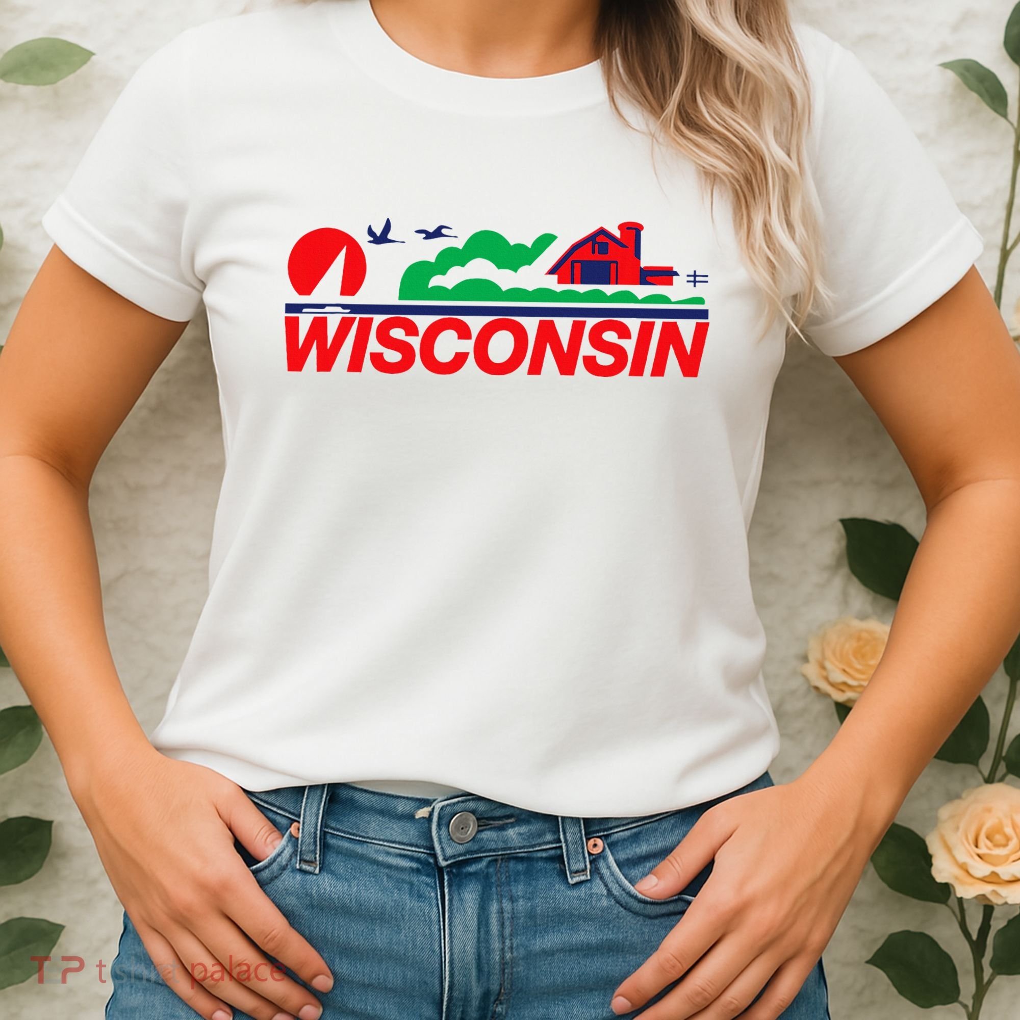 Wisconsin License Plate Women's T-Shirt
