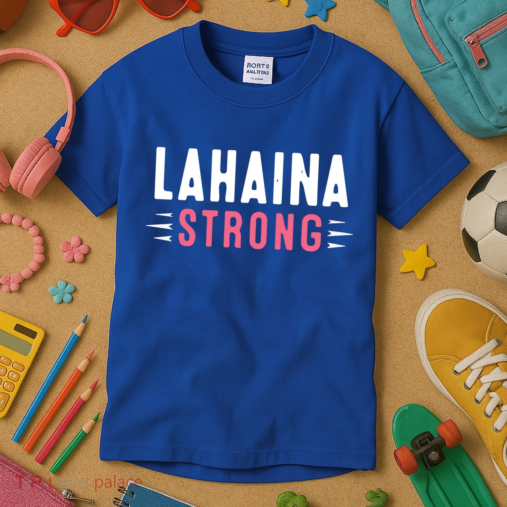Wildfire Lahaina Pray For Lahaina Maui Hawaii Strong Gift Kids T-Shirt