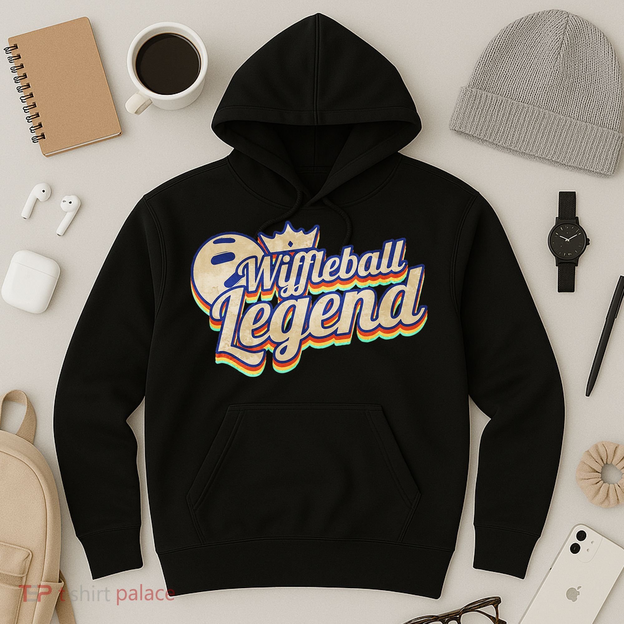 Wiffleball Legend Retro Hoodie